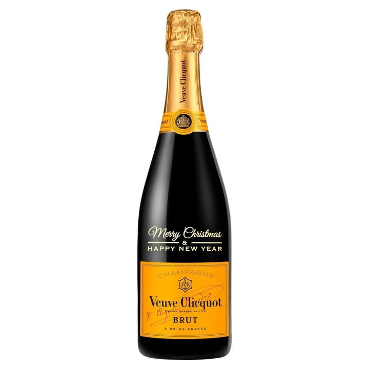 Christmas Edition Veuve Clicquot Yellow Label 750ml - Gift Boxed