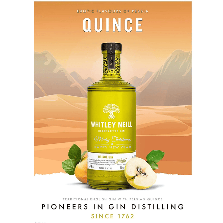 Christmas edition Whitley Neil Quince Gin 43% 700ml