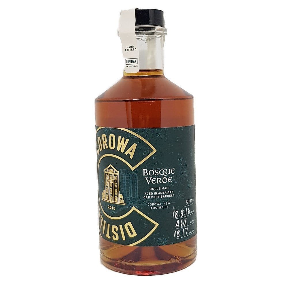Corowa Distilling Co. Bosque Verde Australian Single Malt Whisky 46% 500ml