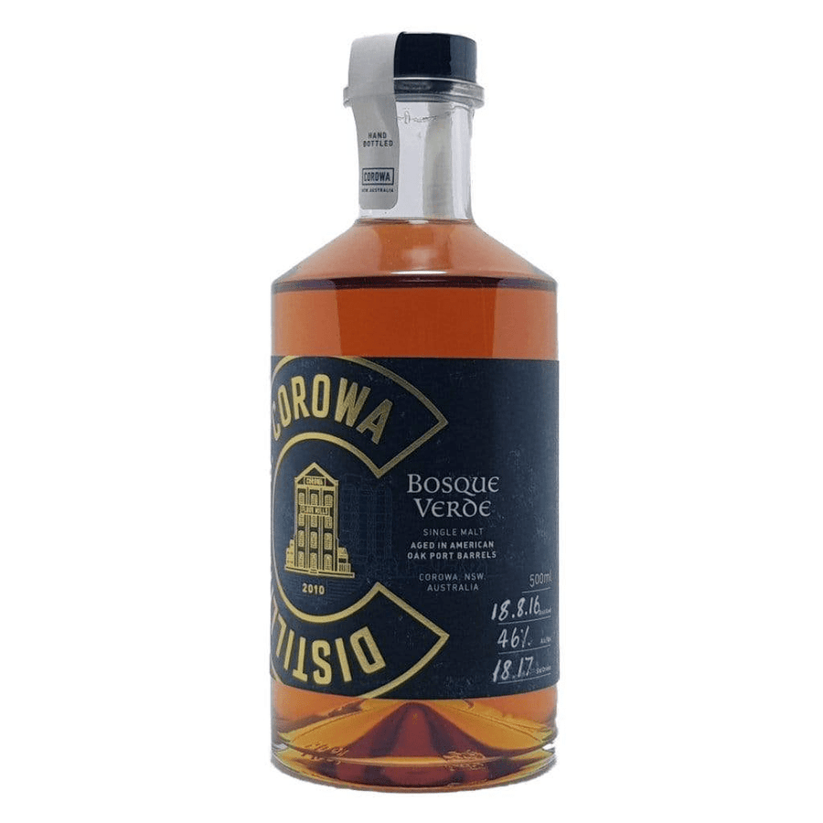 Personalised Corowa Bosque Verde Australian Single Malt Whiskey 46% 500ml
