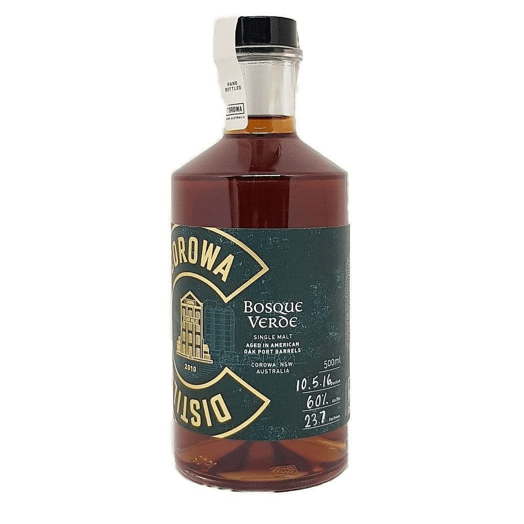 Personalised Corowa Bosque Verde Cask Strength Whiskey 60% 500ml