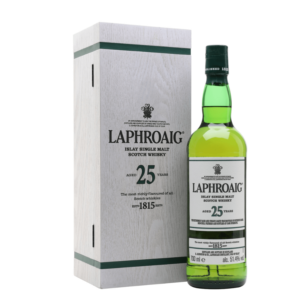 Laphroaig 25 Year Old Single Malt Whisky 45.1% 700ml