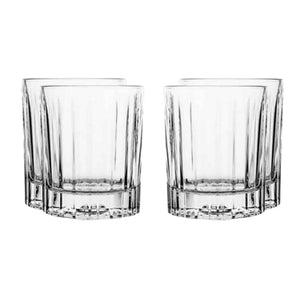 Libbey Double Old Fashioned Flashback Whisky Glass 355ml - 4 Pack
