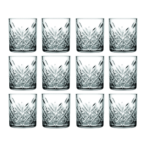 Pasabahce Timeless Old Fashioned Whisky Glassware 210ml - 12 Pack