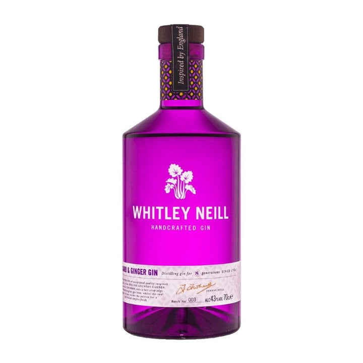 Valentine's Day Whitley Neill Ginger and Rhubarb Gin 43% 700ml