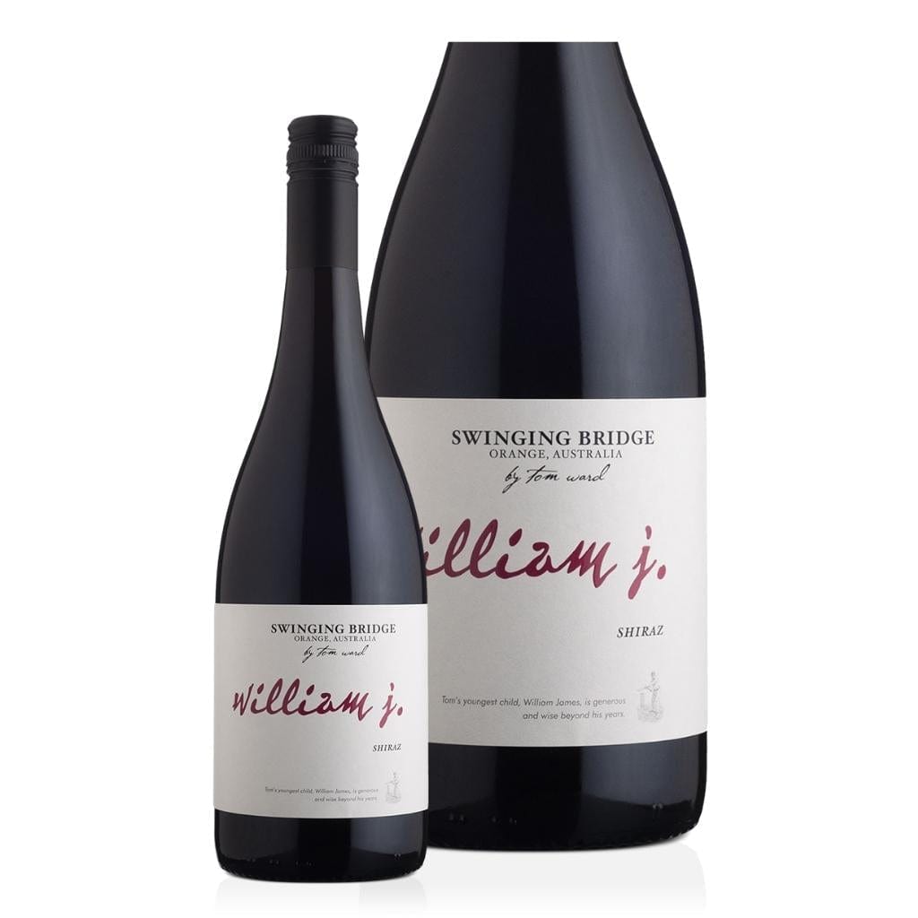 Personalised Swinging Bridge William J Shiraz 2021 13.4% 750ml