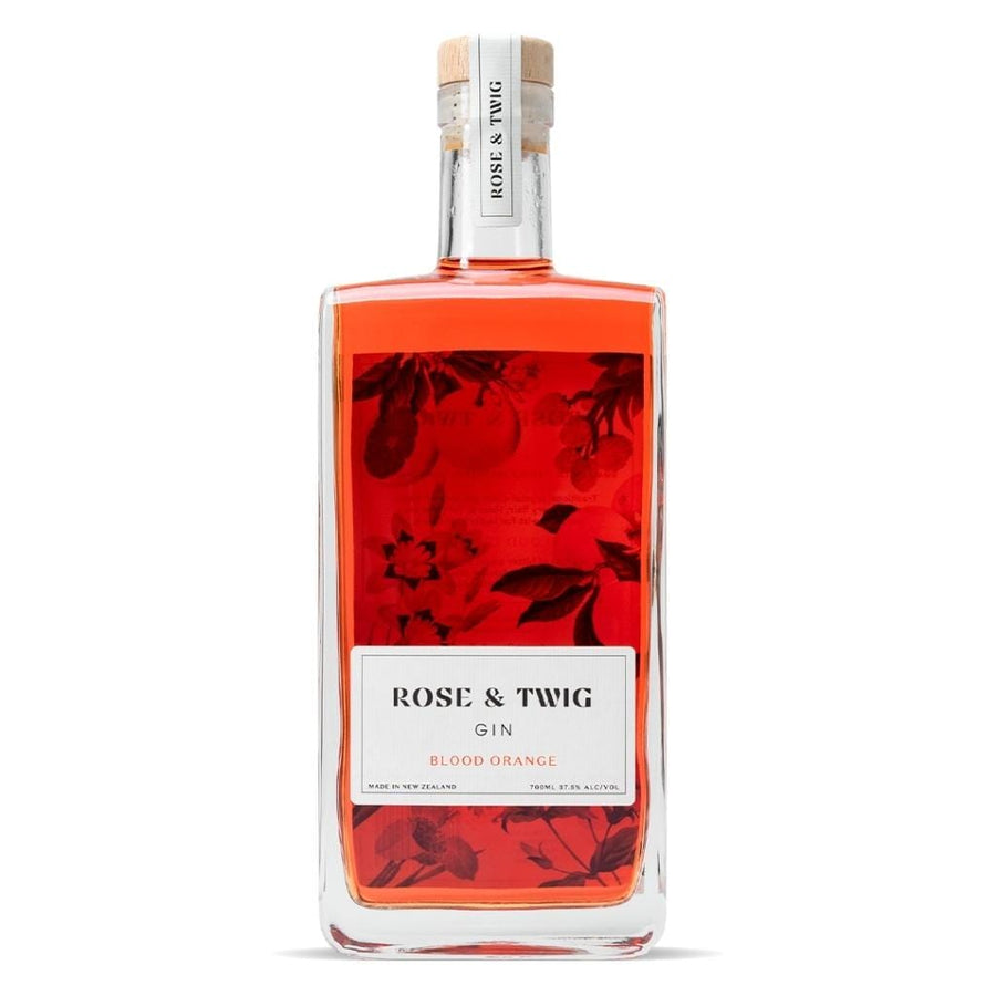 Personalised Rose & Twig Blood Orange Gin 37.5% 700ml