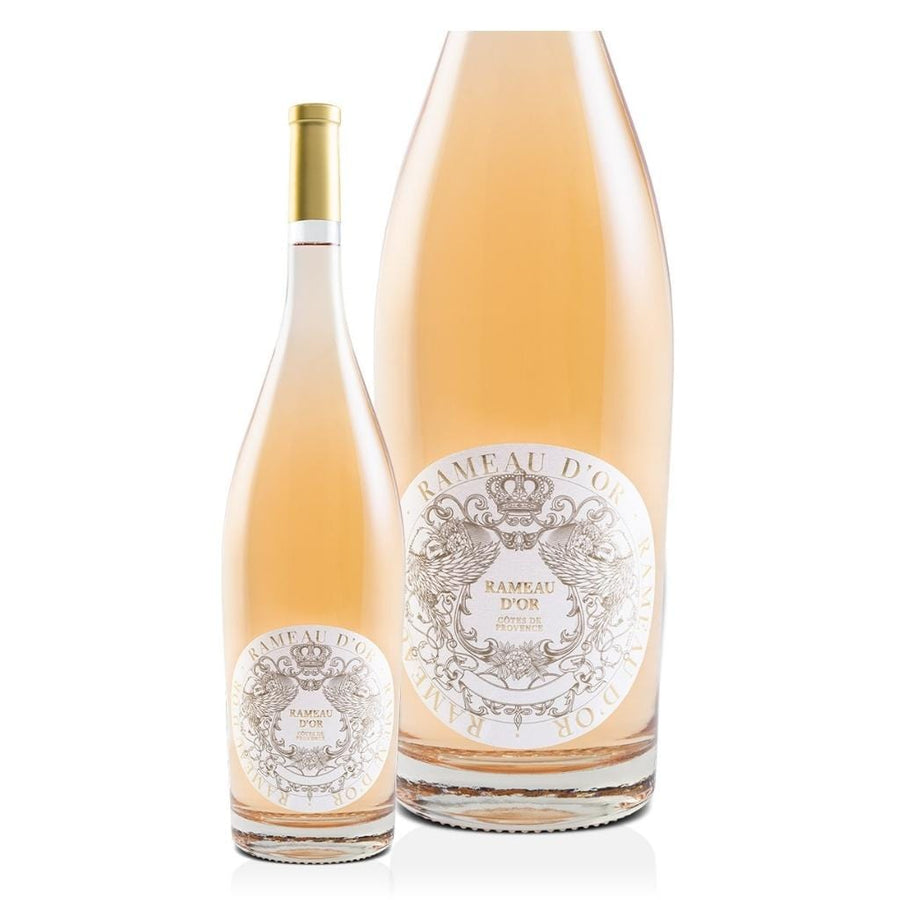 Personalised Rameau d'Or Golden Bough Provence Rose 2021 13.5% Magnum 1500ml