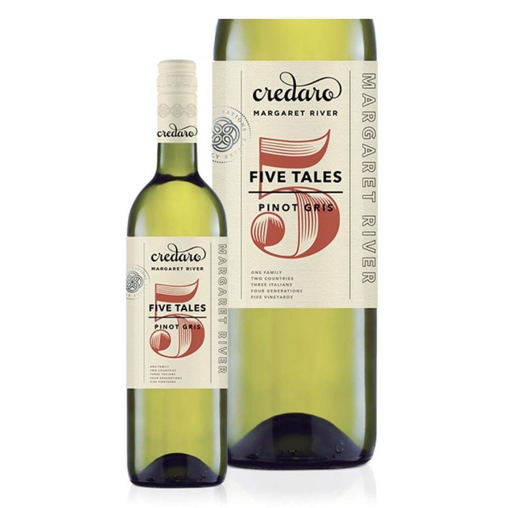 Credaro Five Tales Pinot Gris 2021 13.5% 750ML