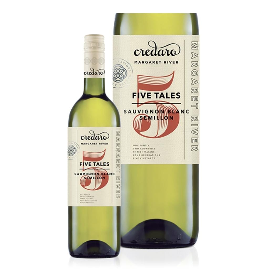 Credaro Five Tales Sauvignon Blanc Semillon 2023 12pack 12% 750ML