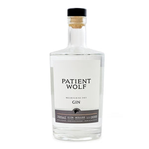 PERSONALISED PATIENT WOLF MELBOURNE DRY GIN 700ML