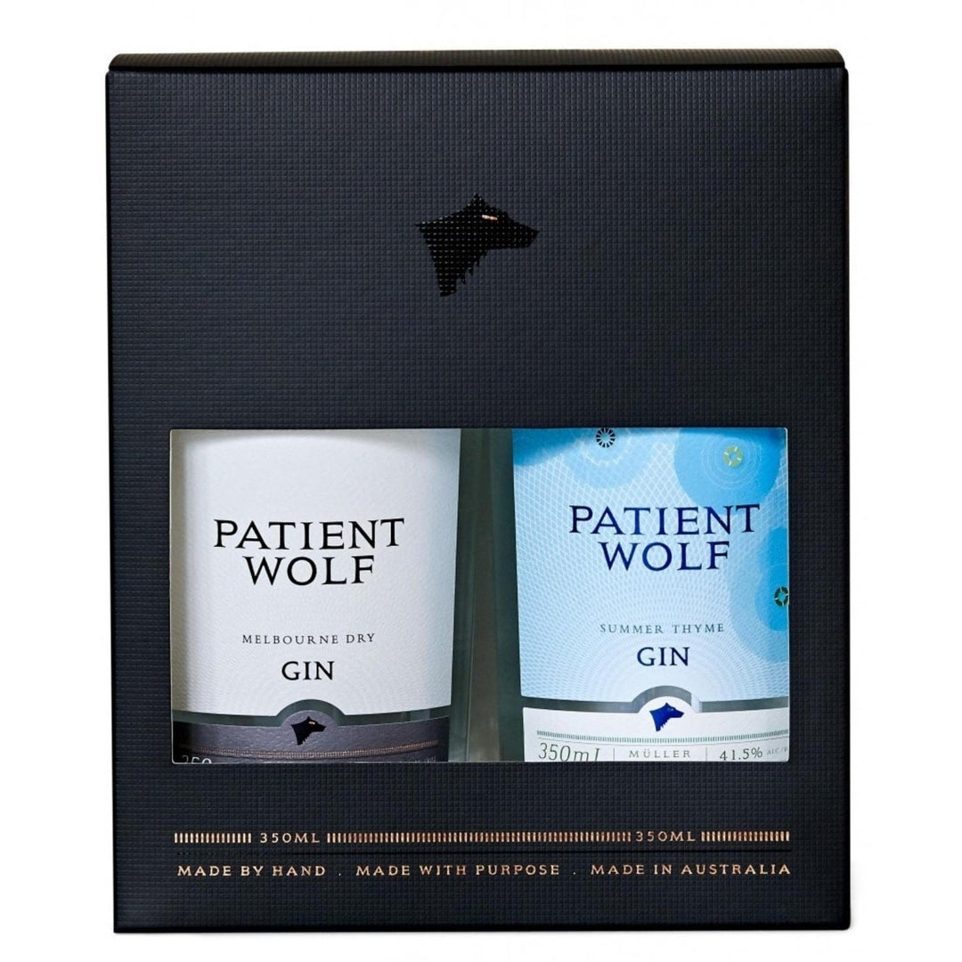 PATIENT WOLF MELBORNE & SUMMER TYME GIN TWINPACK 350ML