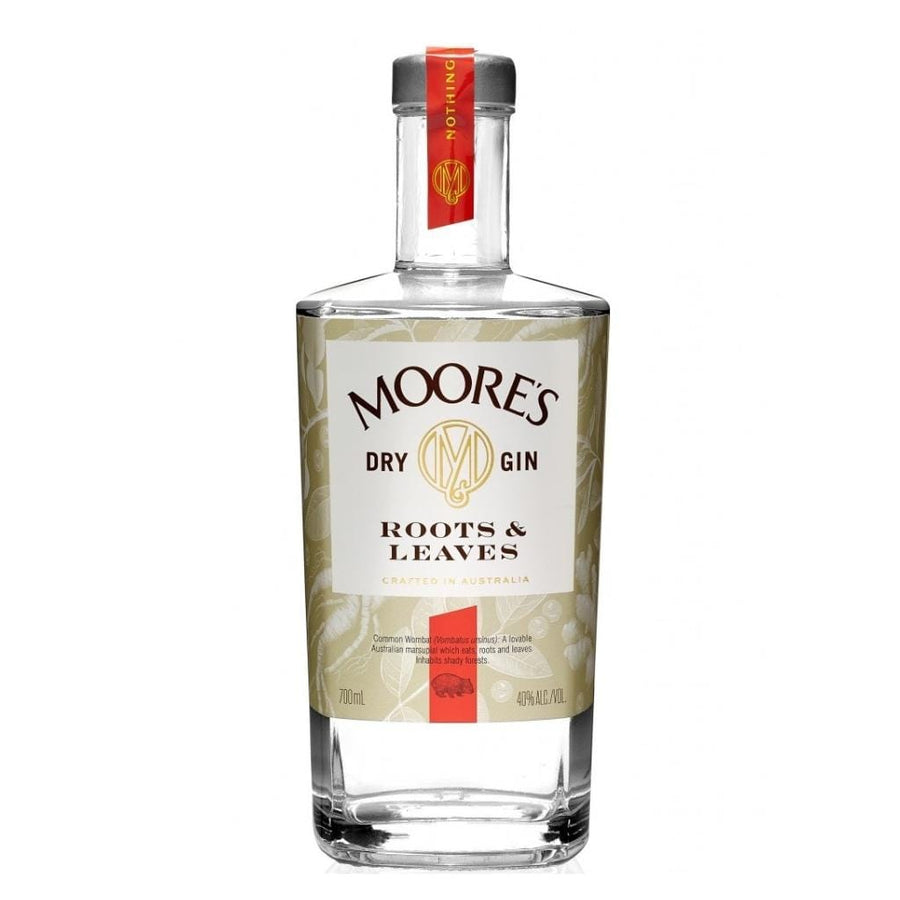 MOORE'S GIN ROOTS & LEAVES GIN 40% 700ML